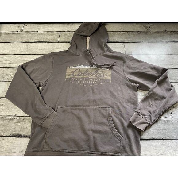 Cabela’s Gray Sweatshirt Size Medium - Picture 1 of 10